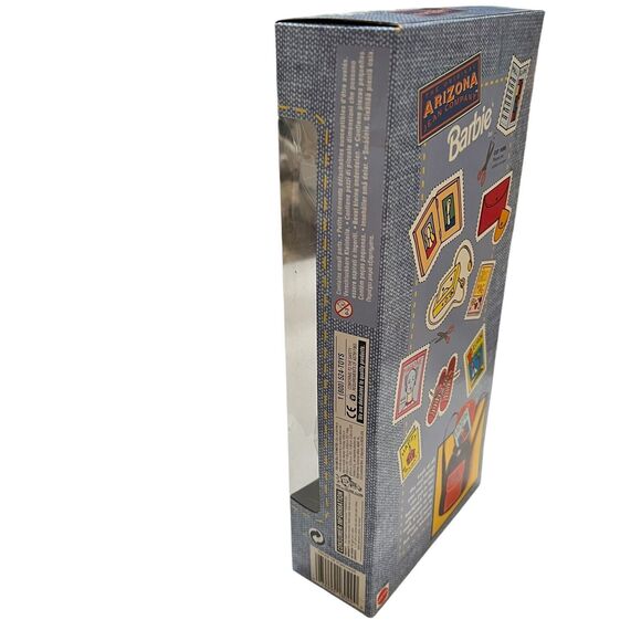 Barbie The Original Arizona Jean Company 1997‎ Mattel #18020 NRFB Denim Backpack - Picture 2 of 8